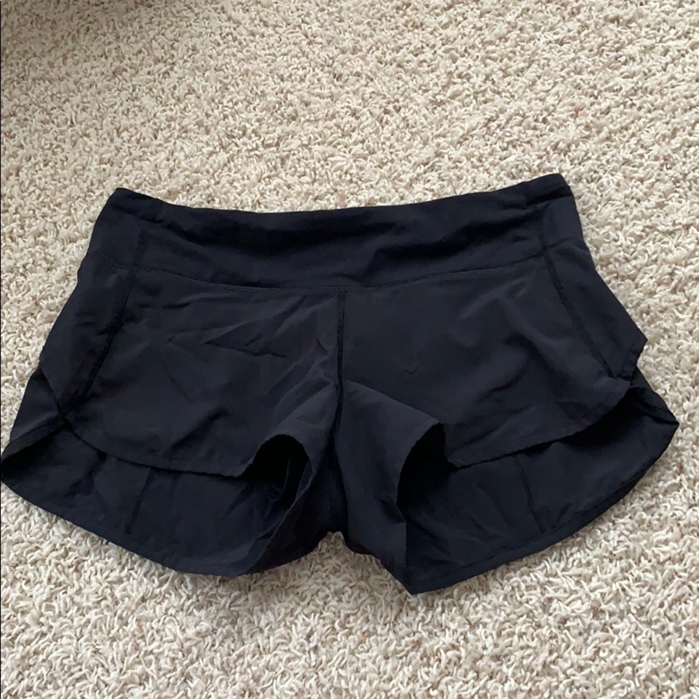 Black Lululemon shorts